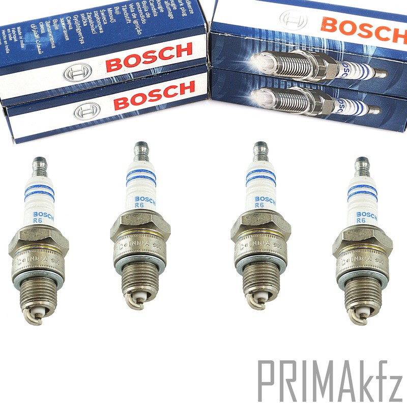 4x Bosch Nickel Bougies Pour Fiat Opel Ascona Cadett Renault Volvo 240 66