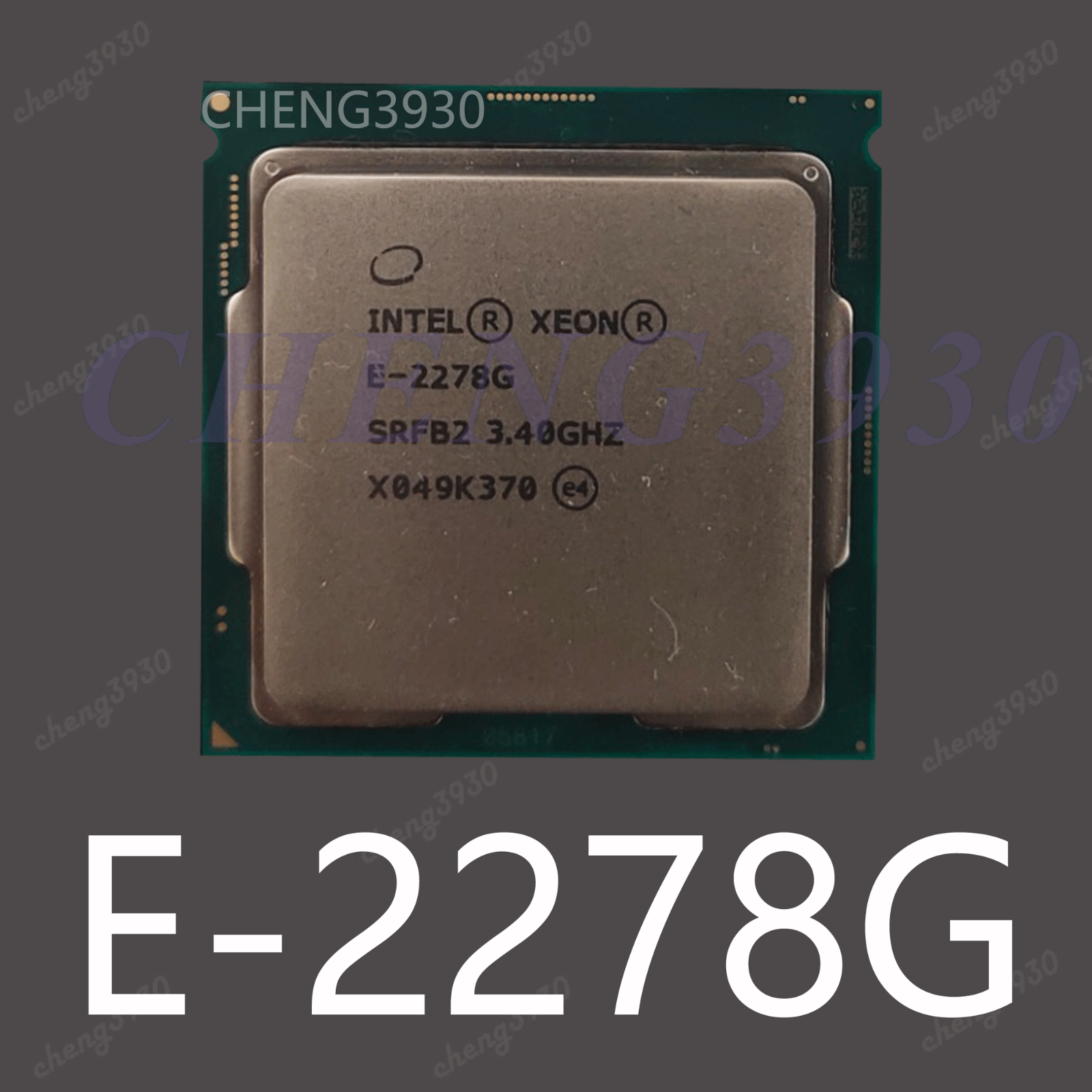 Xeon E-2186G - Intel CPU Ghz INTEL Processor Cache, 12M SR3WR up