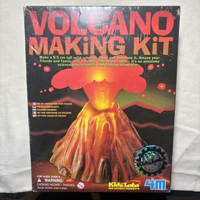 Volcano Making Kit by Kidz Labs Fun Science Products 4M NEW Factory SEALED 