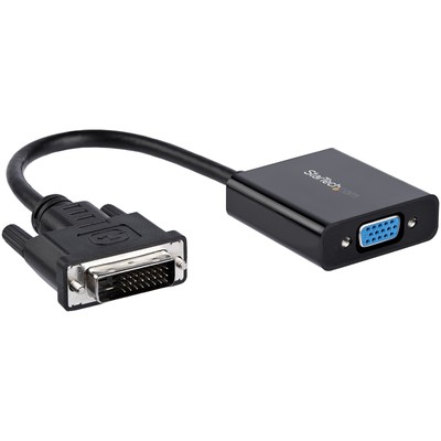 DVI-D to VGA Active Adapter Converter Cable - 1080p - DVI to VGA Converter Bo...