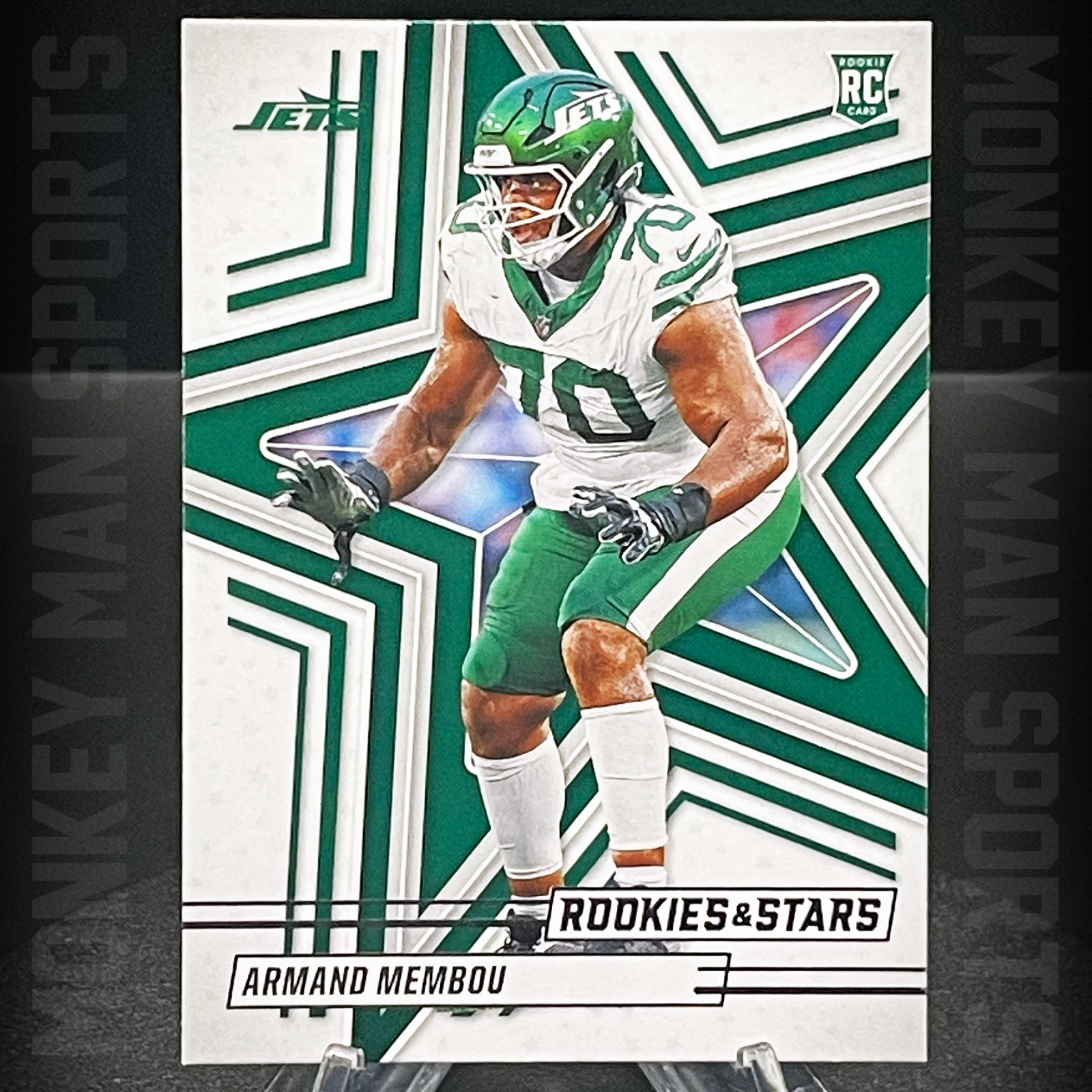 2025 Rookies & Stars - Armand Membou Rookie RC - #105 JETS MINT