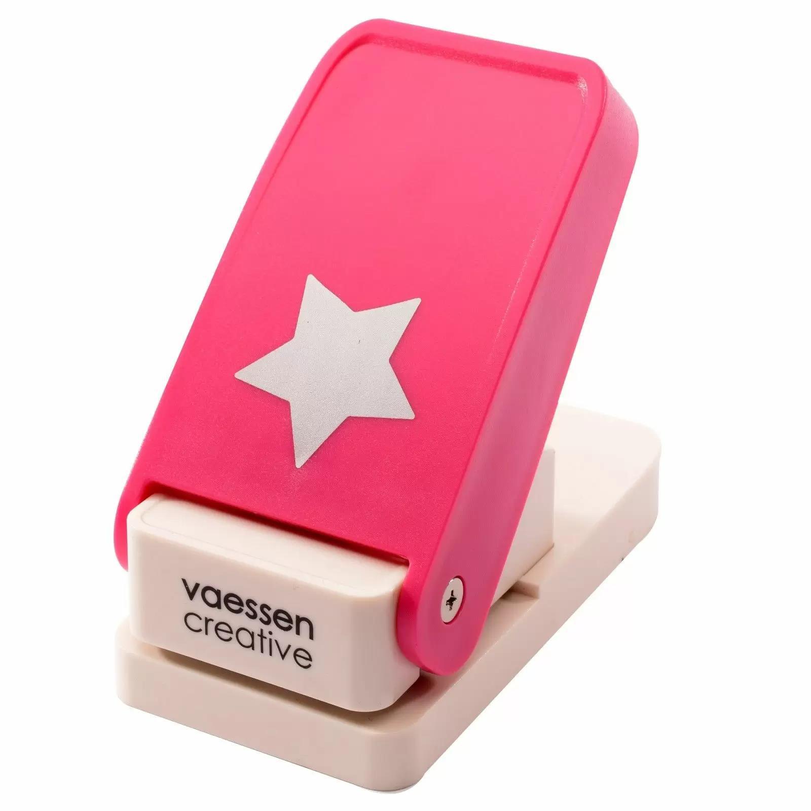 Vaessen Creative • Heavy Duty Stanzer Medium - Stern ca. 2,5 cm