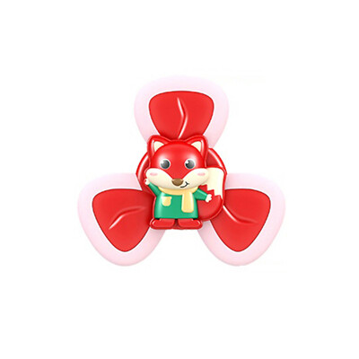 3pcs Animal Spinning Spinner Top Gyro Rattles Shower Suction Cup Baby Kids Toy