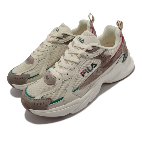 Fila Pinball Ivory Beige Мужские повседневные кроссовки на массивной обуви