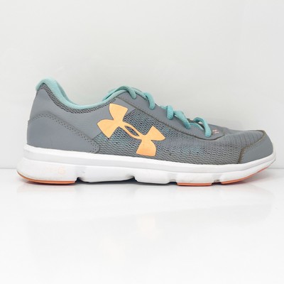 

Кроссовки Under Armour Girls Micro G Speed Swift 1302353-035 Серые Кроссовки 5Y, Серый, Micro G Speed Swift