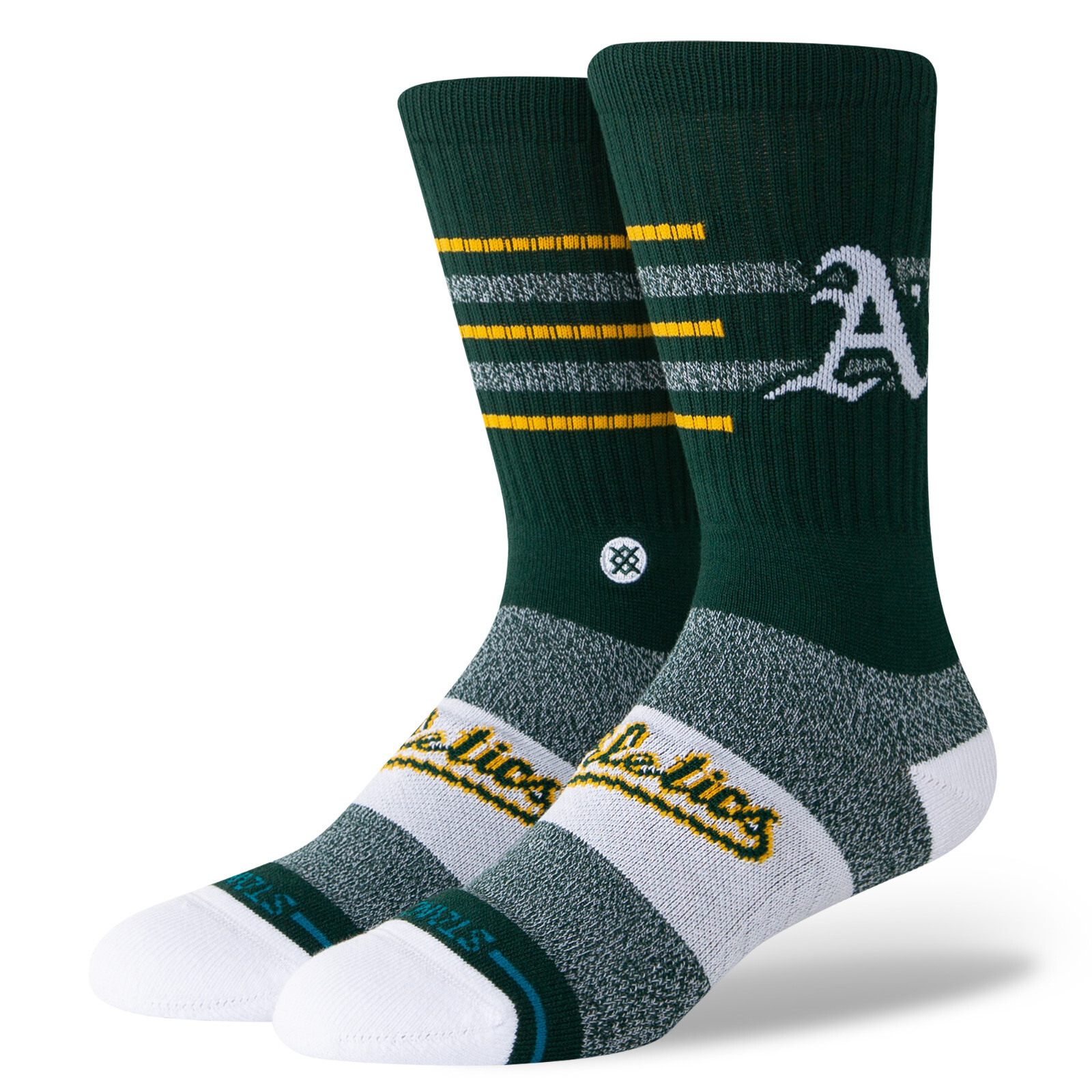 Oakland Athletics Closer Oak Stance MLB Baseball Crew Socks