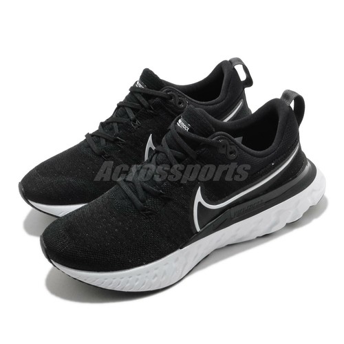 

Nike Wmns React Infinity Run FK 2 Flyknit Black White Women Running CT2423-002, Черный, Wmns React Infinity Run Fk 2