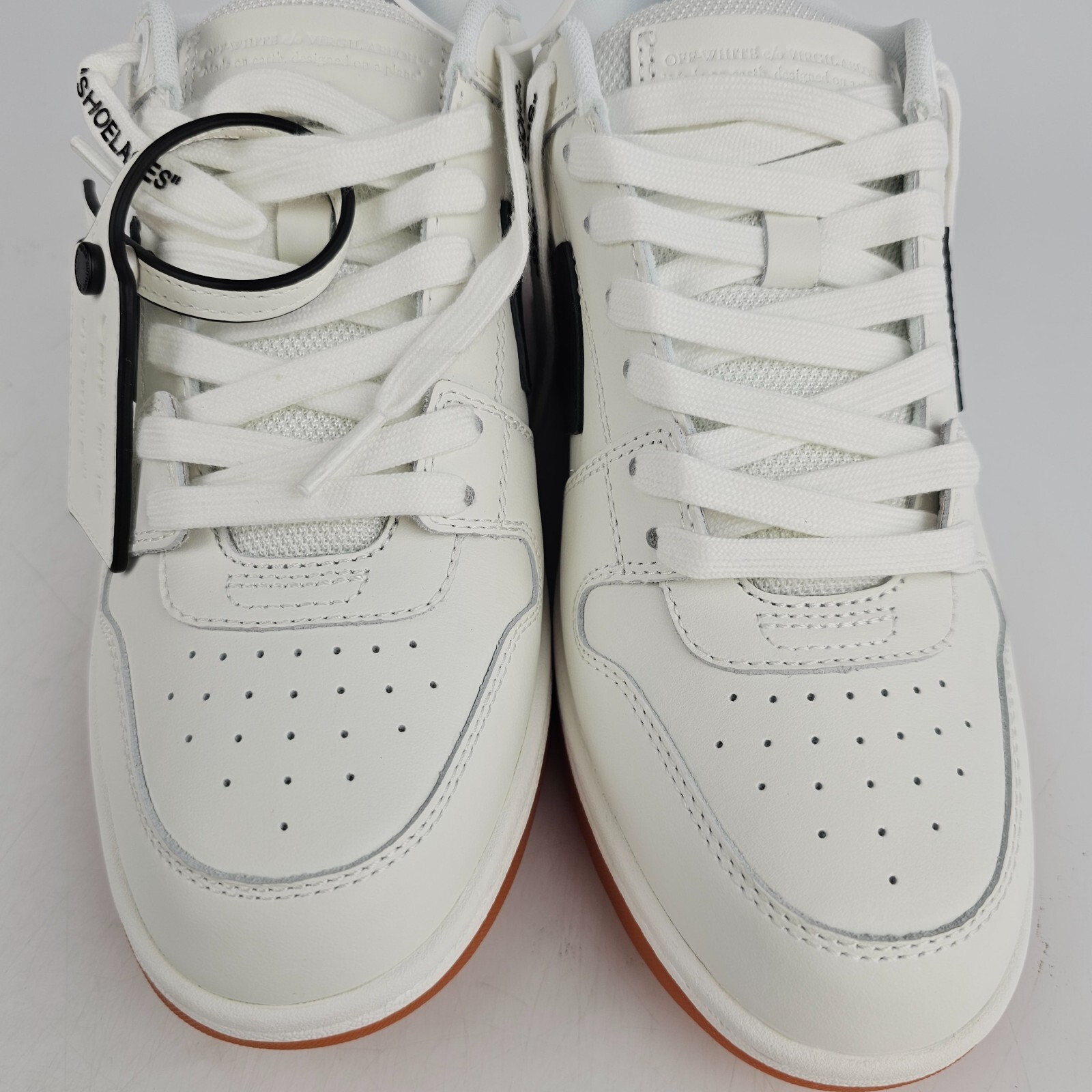 Pre-owned Off-white Out Of Office Women's White/black Sneakers