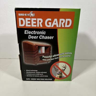 Bird-X Deer Gard Ultrasonic Motion-Activated Deer Repeller