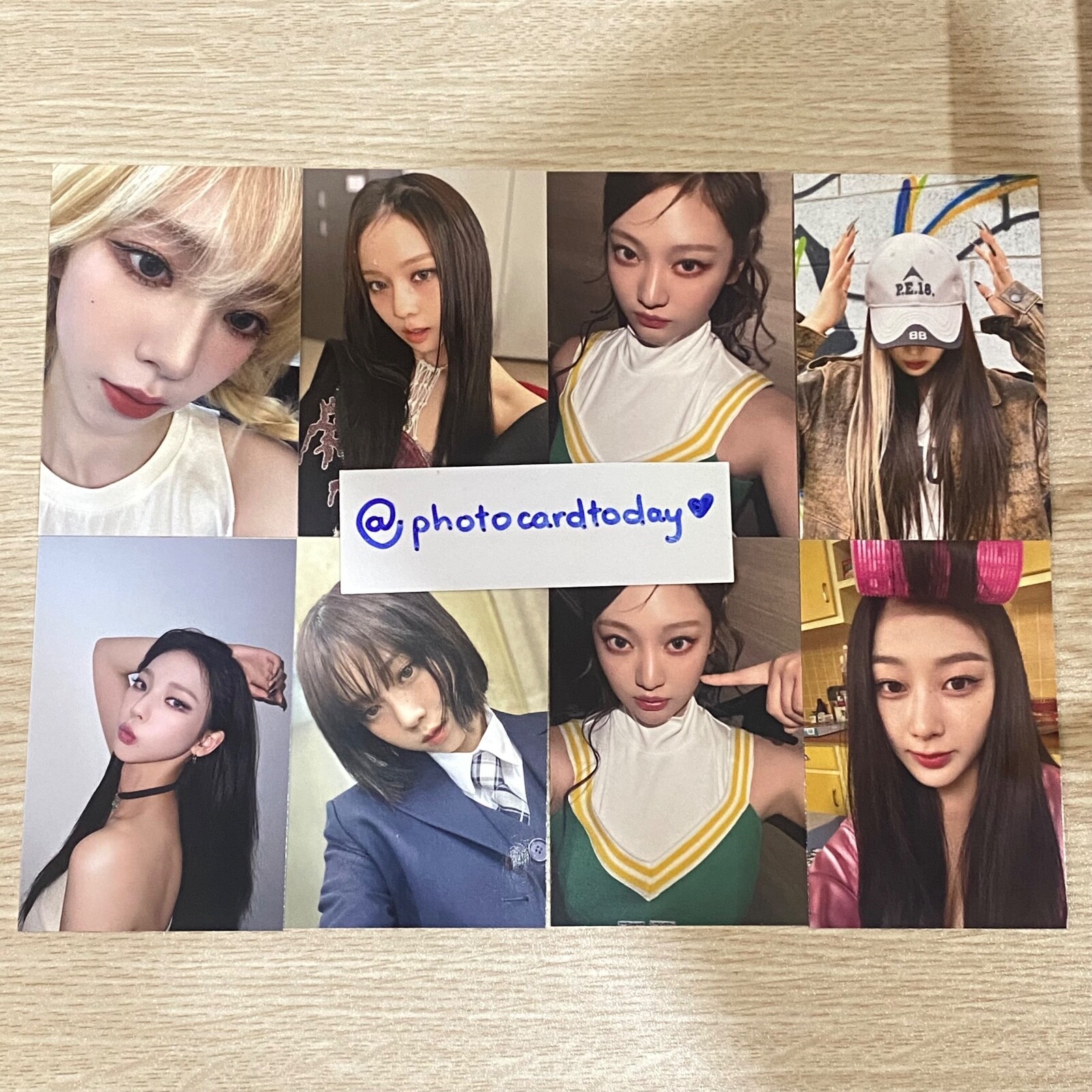 aespa MY WORLD Warner music JAPAN POB official photocard VER aespa MY WORLD Warner music JAPAN POB official photocard VER