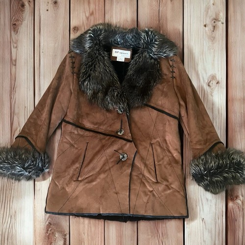 【BOHEMIAN SEOUL】BOHEMSEO HIGH NECK FUR ZIP UP JACKET HIGH NECK FUR ZIP UP JACKET, BLACK - bohemseo