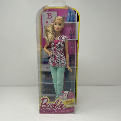 Barbie Nurse Doll 2015 Blonde Hair DMP54