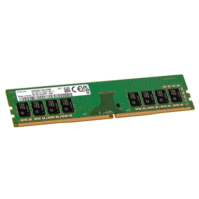 SAMSUNG 8GB DDR4-3200MHz 1RX8 UDIMM PC4-25600  M378A1K43EB2-CWE Desktop Memory