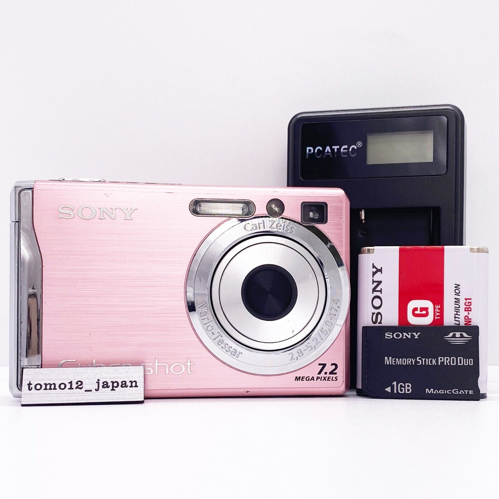 Sony DSC-W80 Pink 7.2MP 3x Zoom Digital Camera Cyber-shot Sony DSC-W80 Pink 7.2MP 3x Zoom Digital Camera Cyber-shot