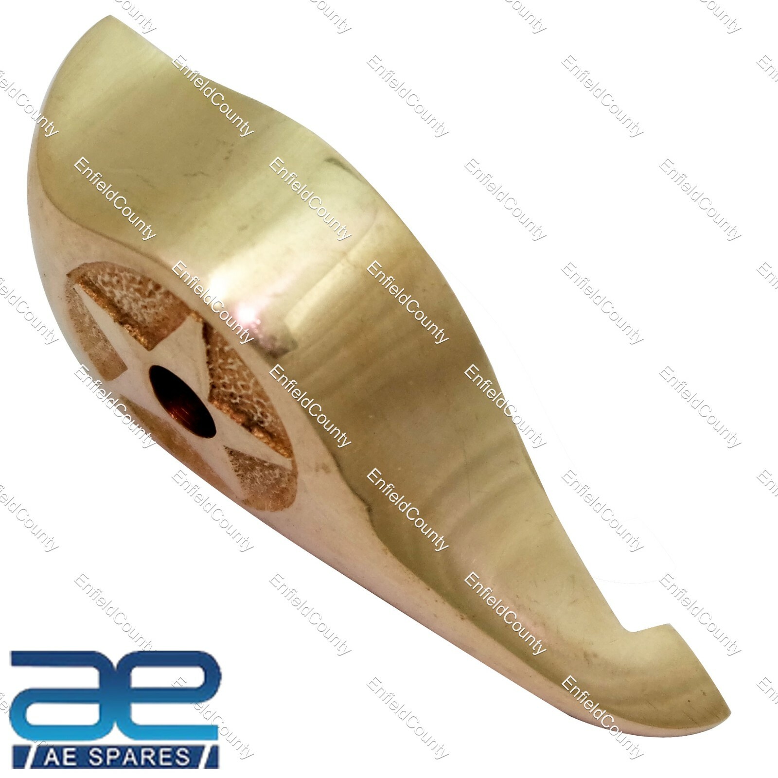 For Norton Royal Enfield Head Lamp Headlight Switch Knob Brass BSA 