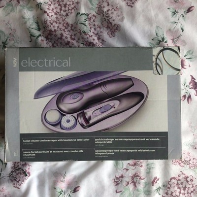 BEST Electrical FACIAL CLEANER and massager with heated eye lash curler