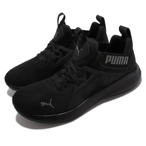 

Puma Softride Enzo NXT Black Grey Мужская спортивная обувь унисекс для бега 195234-01, Черный, Softride Enzo Nxt