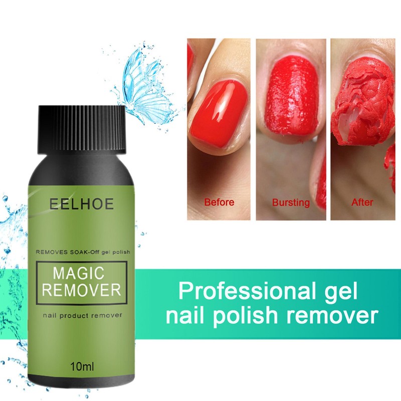 Magic Soak-Off Gel Professional Easily Quickly Acrylic Nail Art Polish Remover