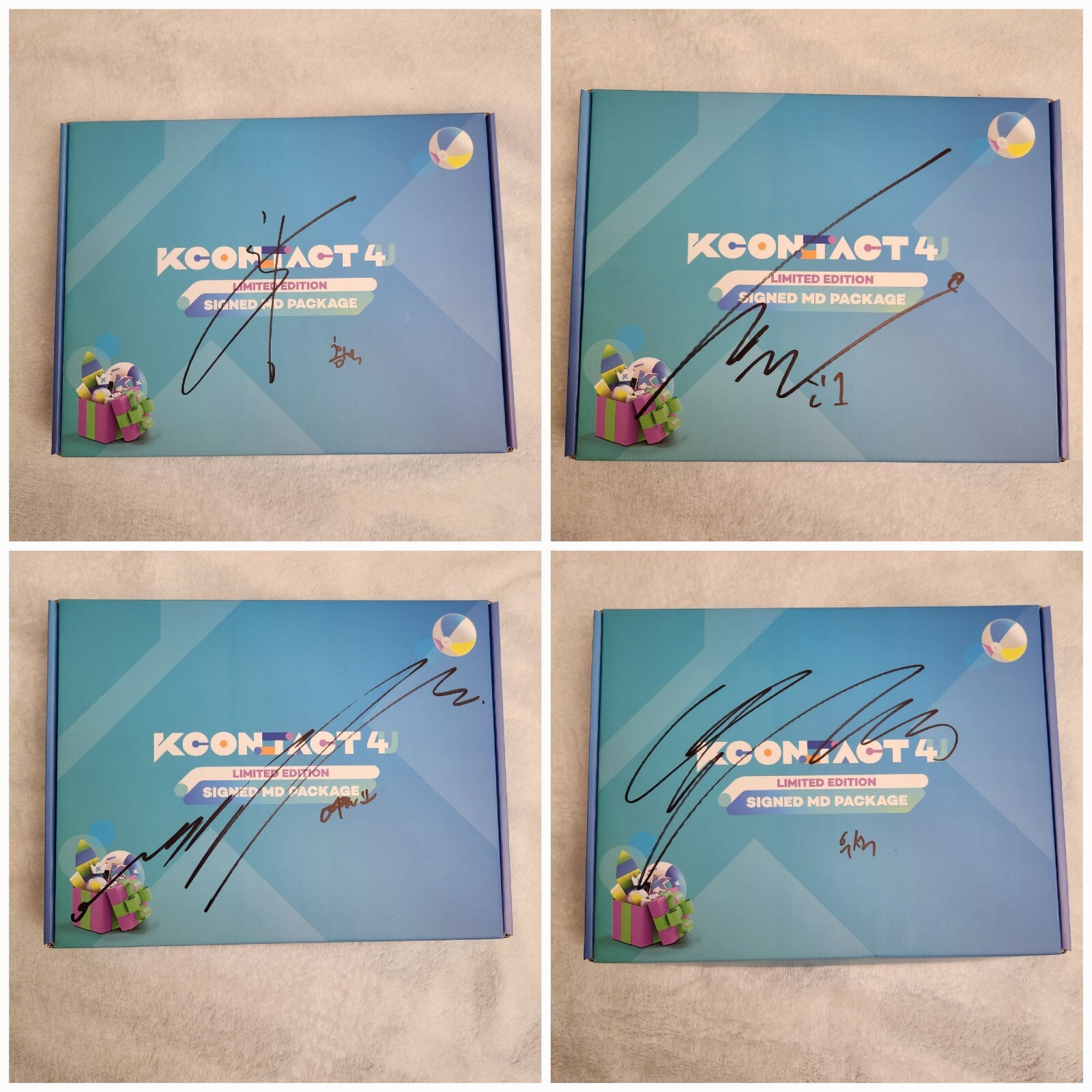PENTAGON KCON:TACT 4U Official MD Signed Package | eBay