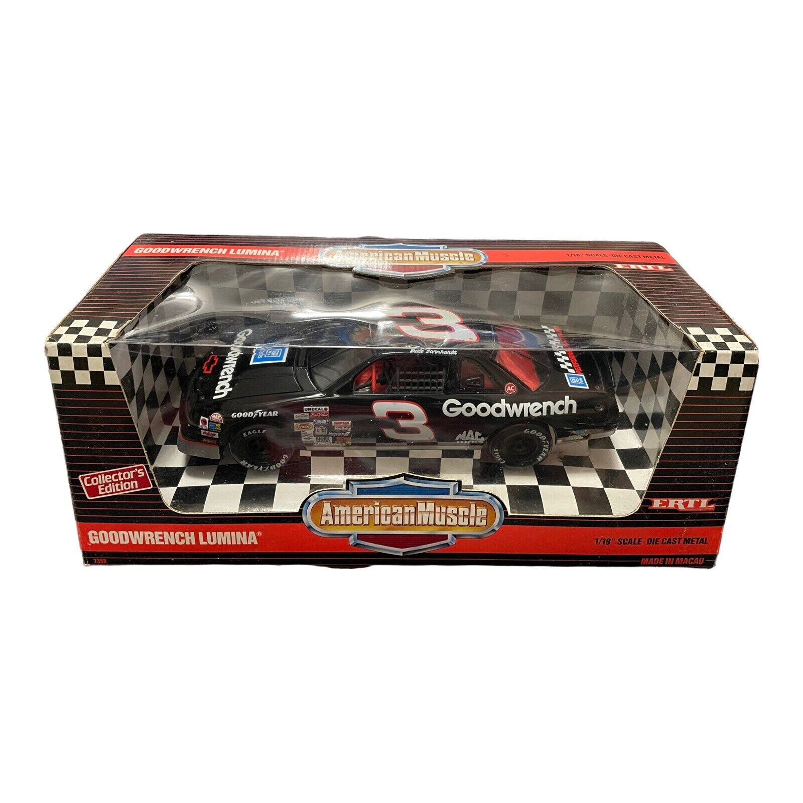 AmericanMuscle 1/18スケールGOODWRENCH LUMINA Dale Earnhardt | Lumina | American Muscle Goodwrench 1/18