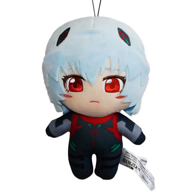 Evangelion Rei Ayanami Black Plugsuit 7'' Toy Plush Official Licensed Legit