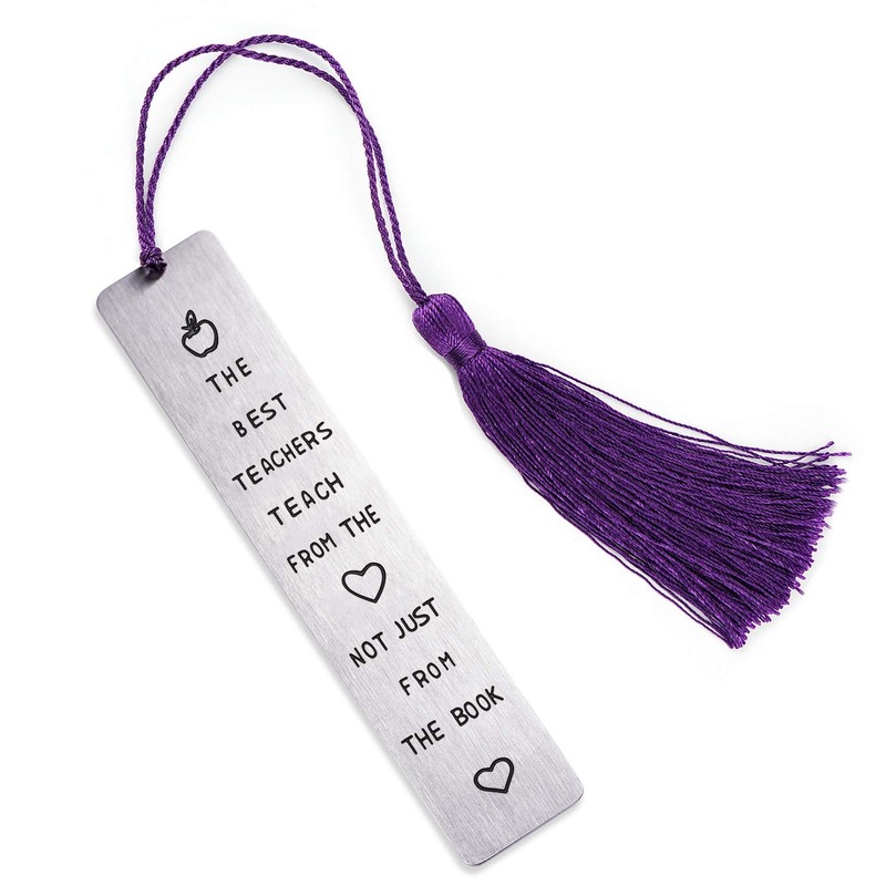 Teacher Appreciation Bookmark Thank You Gift Student Teaching Assistant