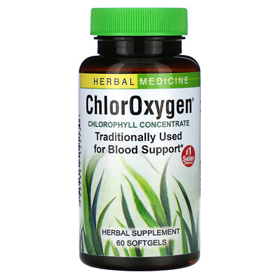 ChlorOxygen , Chlorophyll Concentrate, 60 Softgels