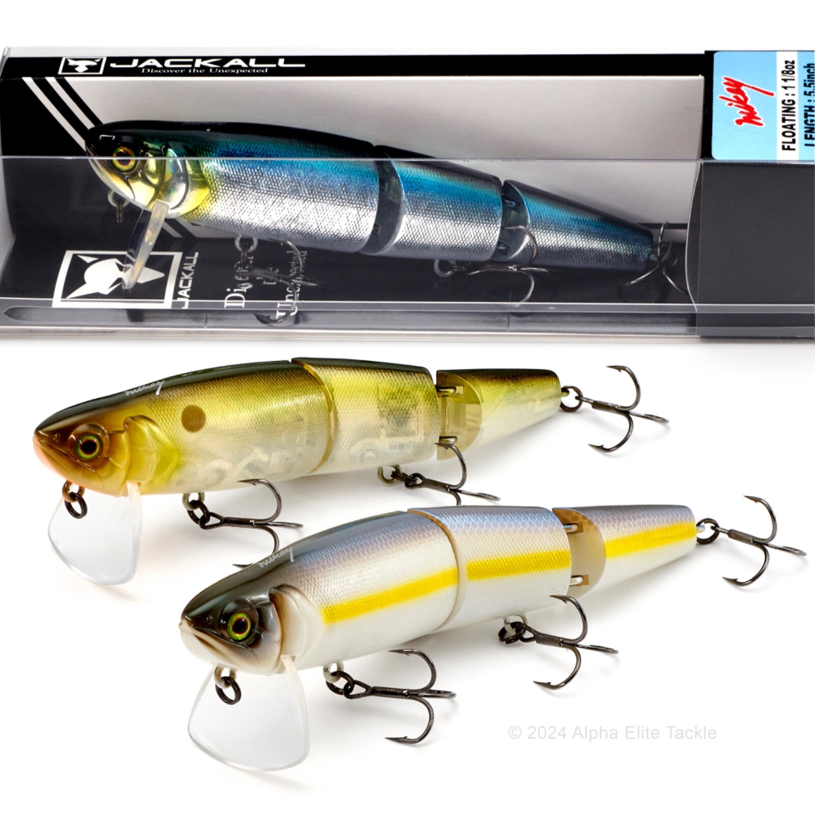 S5 新品★JACKALL ジャッカル Mikey 140SP マイキー140SP“サスペンド(RT ピラルク) ビッグベイト限定品