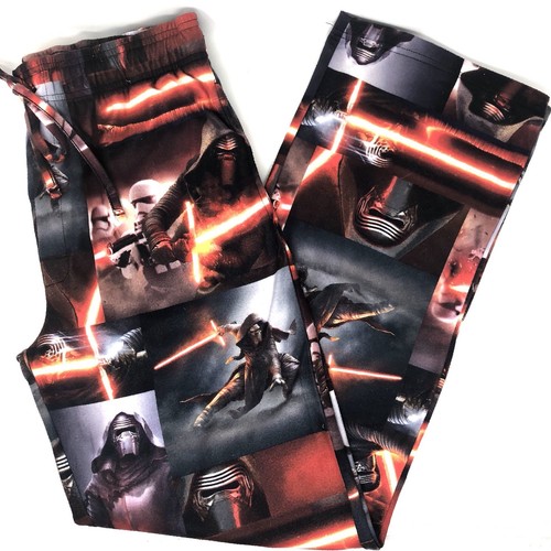 Star Wars Men's Size Large Kylo Ren Micro Fleece Pajama Sleep Pants