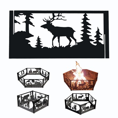 Campfire Ring Cross Lock System Need Order 4 or more (Patterns) to Make a Ring