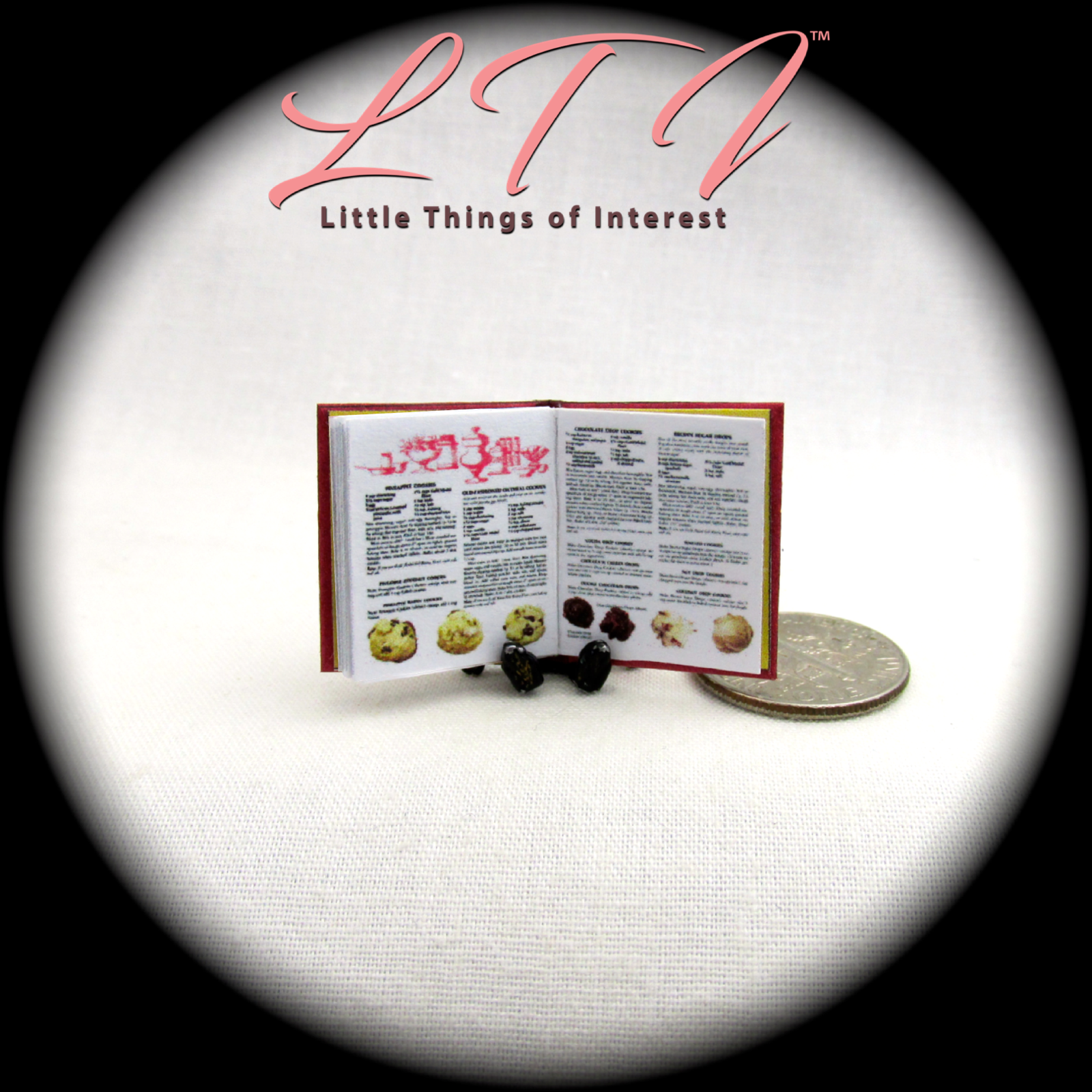 BETTY CROCKER'S CHRISTMAS Cooky Cookbook Miniature 1:12 Scale Book