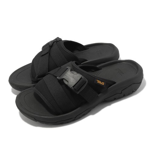 Teva W Hurricane Verge Slide Черные женские сандалии Тапочки 1136210-BLK