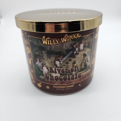 RIVER OF CHOCOLATE WILLY WONKA G.Creek 3 wick LIMITED EDITION 14.5oz