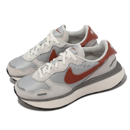 Женская повседневная обувь Nike Wmns Phoenix Waffle Light Bone Rugged оранжевого цвета FD2196-001