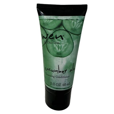 WEN by Chaz Dean Cucumber Aloe Cleansing Conditioner 2oz Travel Size NEW