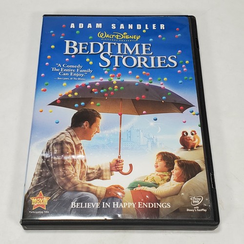 Walt Disney Bedtime Stories (DVD, 2008) Adam Sandler Happy
