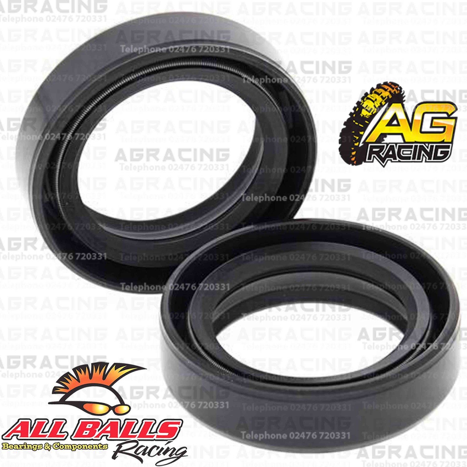 All Balls Fork Oil Seals Kit For Suzuki DRZ 125 2011 11 Motocross