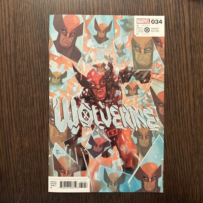 WOLVERINE #34 (2023) - GRADE NM - LIMITED 1:25 INCENTIVE ROD REIS VARIANT!
