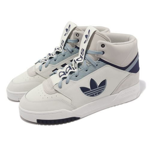 

adidas Originals Drop Step XL White Tint Grey Navy Men Casual Lifestyle GV9325, Белый, Drop Step Xl