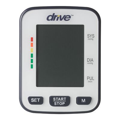 Drive Wrist Home Automatic Digital Blood Pressure Monitor BP3200 Gray 1 Each