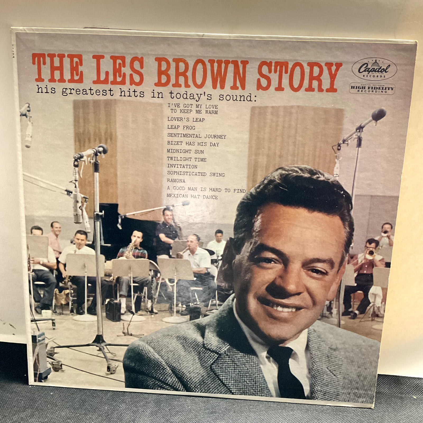 A73 The Les Brown Story, 1959 Capitol Records T 1174 - Pop Jazz