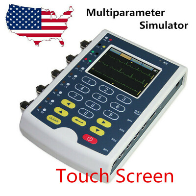 Touch MS400 Patient multi-parameter Simulator ECG/IBP/RESP/TEMP Arrhythmia USA