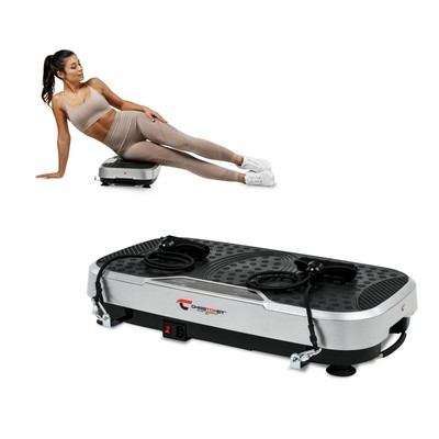 Vibrationsplatte 3D Profi Heimtrainer Fitness 200W Vibrationstrainer Vibration P