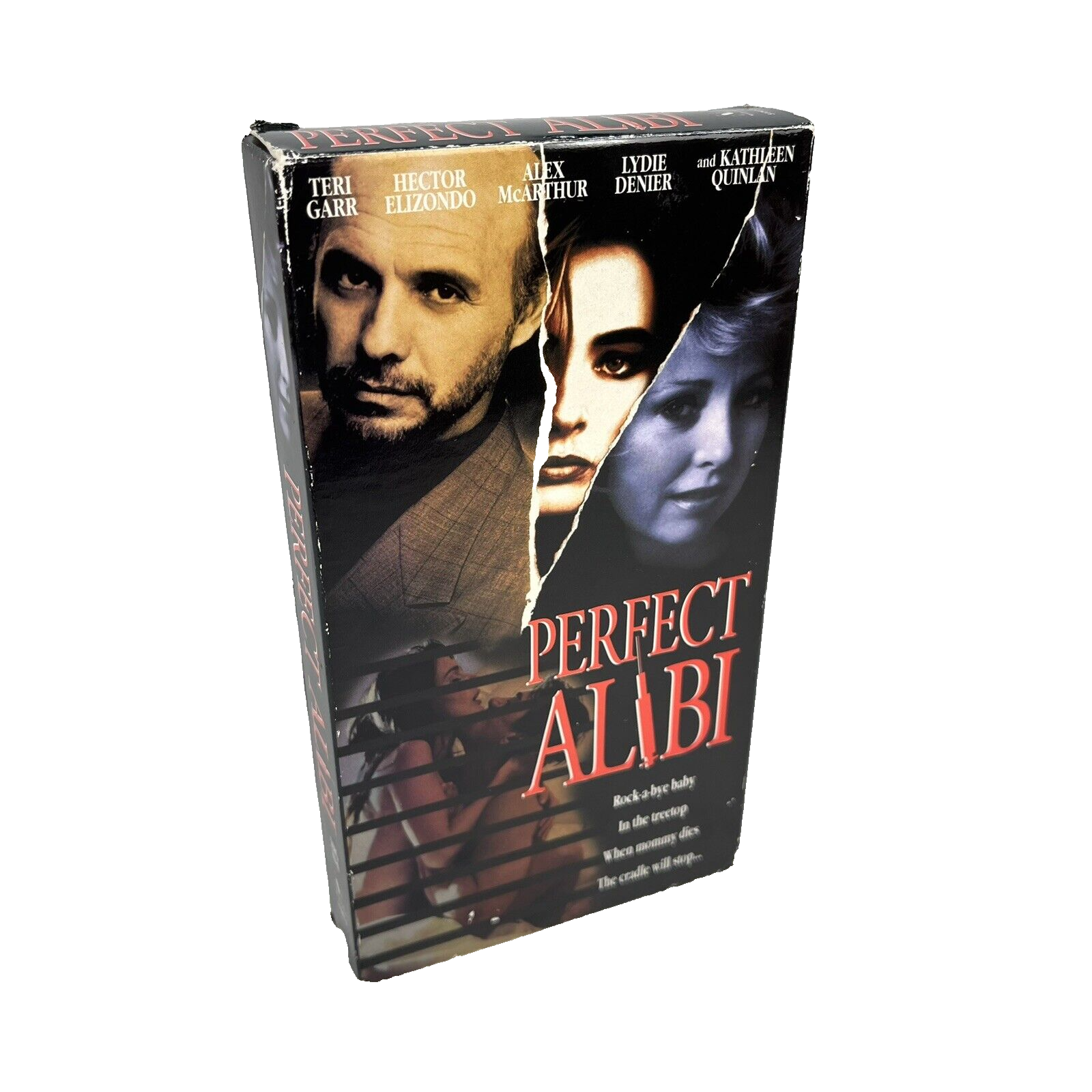 Perfect Alibi VHS 1995 - Intense Thriller - Teri Garr Héctor