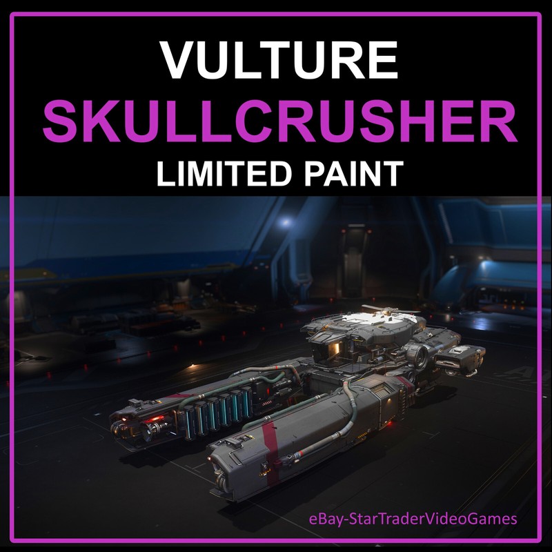 Star Citizen Paints  -Vulture Skullcrusher Limited Paint / Skin
