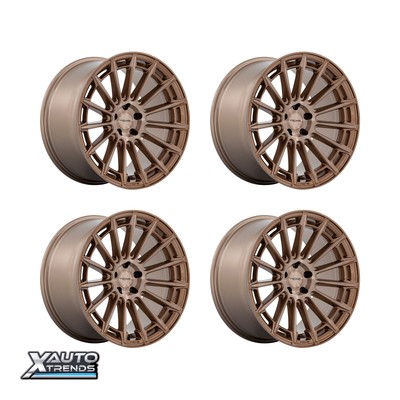 Niche M275 Amalfi Platinum Bronze 20X9 5X120 35mm (Set of 4)
