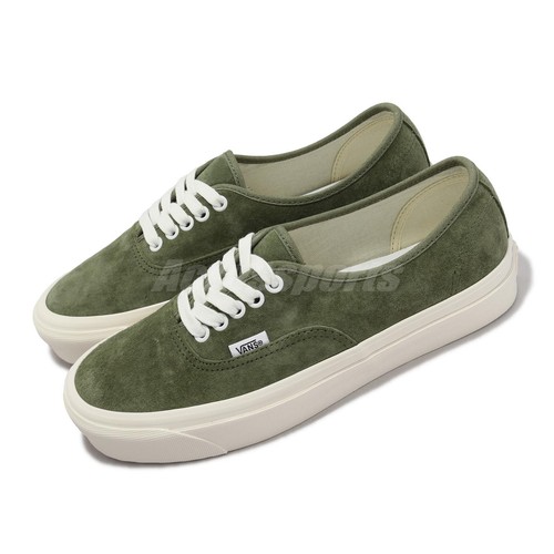 Vans Authentic 44 D Loden Green Мужская замшевая повседневная обувь унисекс со свиной отделкой VN0005U8ZBF