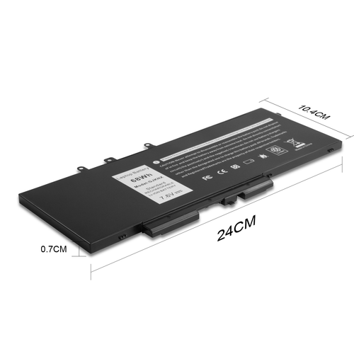 GJKNX Laptop Battery For Dell Latitude 5480 5580 5280 5490 5491 5580 5590 5591