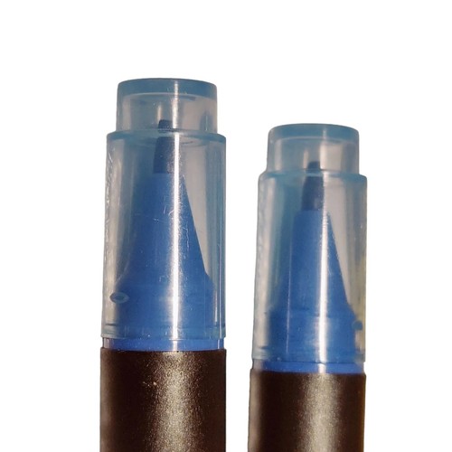 Itoya Doubleheader Calligraphy Marker  1.5mm 3.0mm Chisel Blue CL10BU