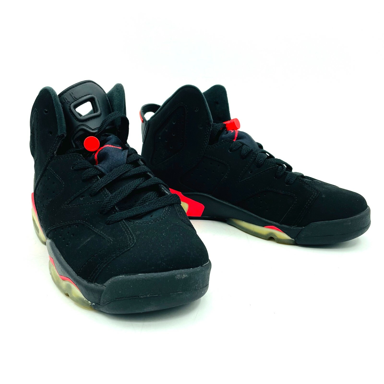 シューズ(男性用) AIR JORDAN 6 RETRO INFRARED BLACK Nike Air Jordan 6 High Retro Black Infrared Retro Sneakers